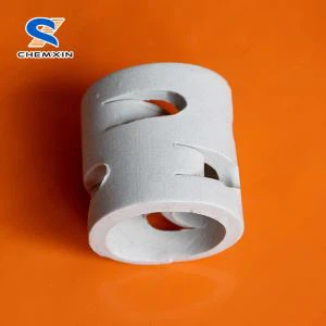50mm Ceramiczny pierścień Pall Losowe opakowanie Gorący sprzedawanie Ceramiczny pierścień Pall na Bliskim Wschodzie