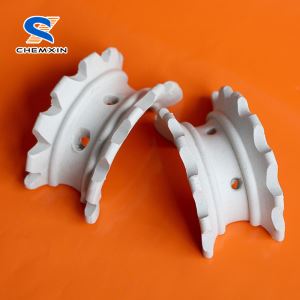 CHEMXIN 38mm 17-19 procent ceramicznych siodełek Super Intalox Al2O3 do kolumn suszących